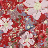 Floral Wholesale Digital Printed Fabric for Dress & Cloth